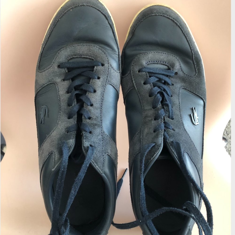 Hardly worn Lacoste Mens shoes